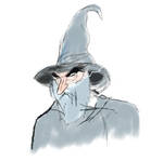 Gandalf sketch by Thrillosopher