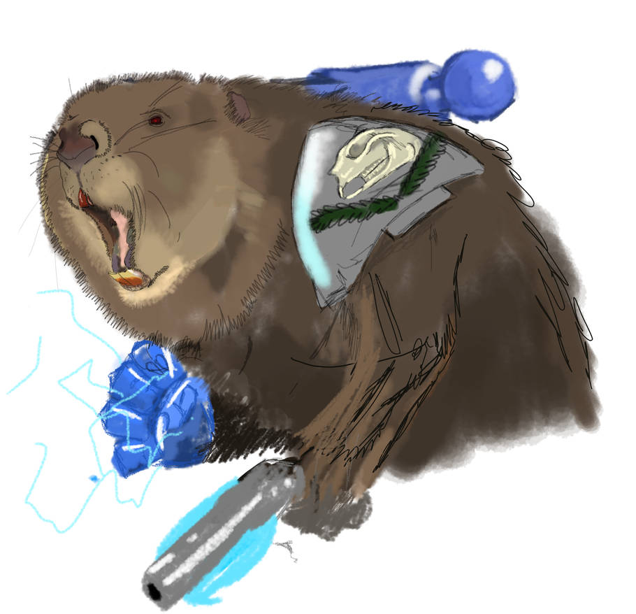 Beaver In Space Space Marine Beaver by Thrillosopher on DeviantArt