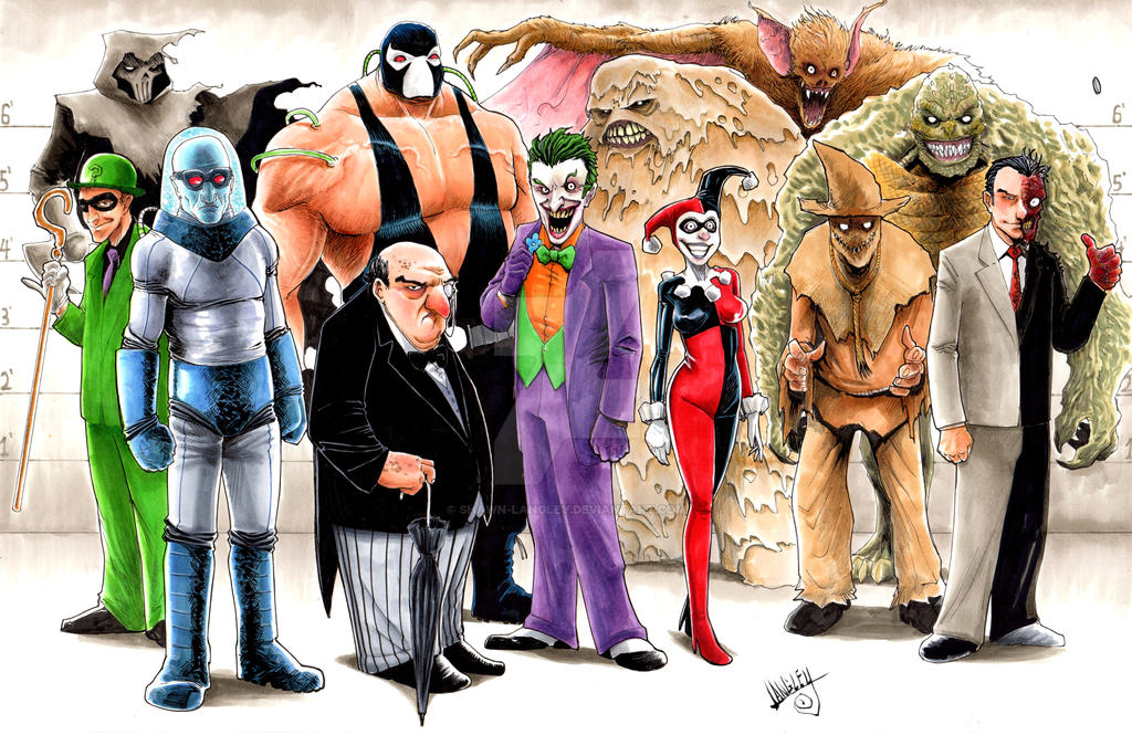 Who Is Batman's Rouges Gallery Batman's Rogues Gallery by Shawn-Langley on DeviantArt