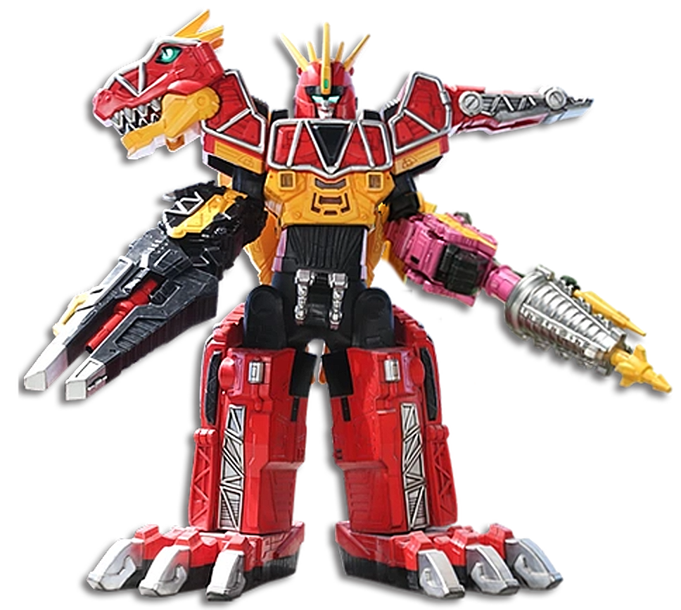 Dino Charge Megazord Tri-Para Formation by ctskifreak on DeviantArt