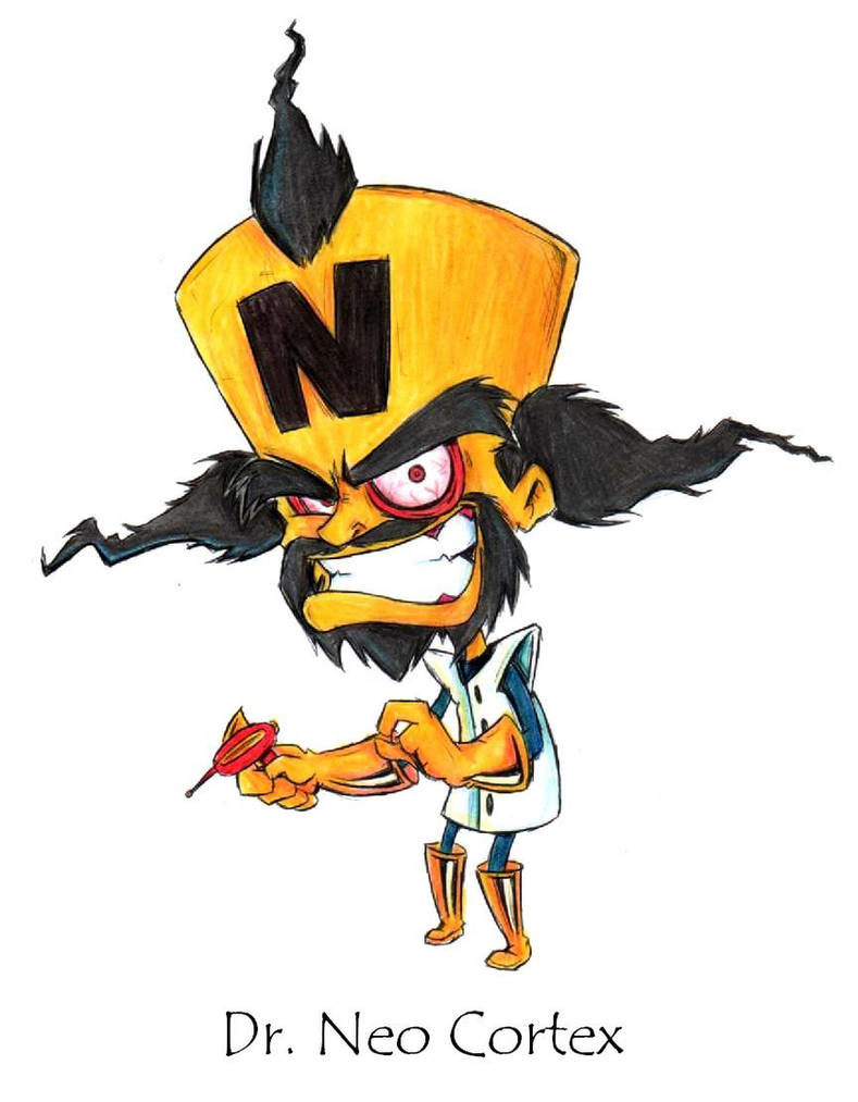 Neo Cortex Humans Dr Neo Cortex by tavini1 on DeviantArt