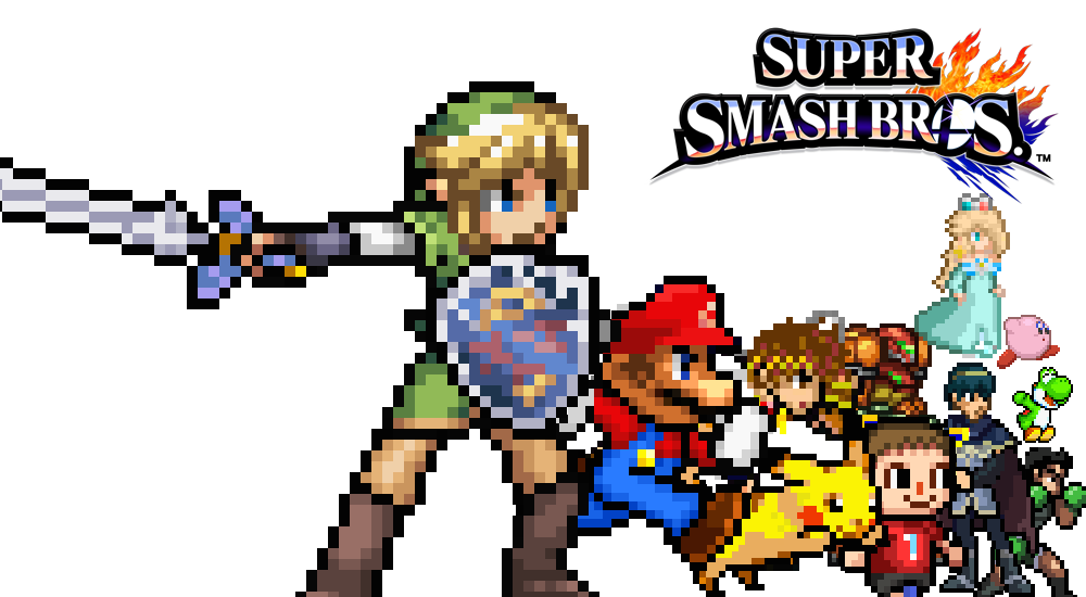 Ssb 4 Color SSB4 Sprites Version by JH-Production on DeviantArt