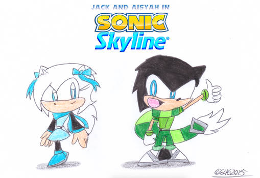 Jack and Aisyah in Sonic Skyline version