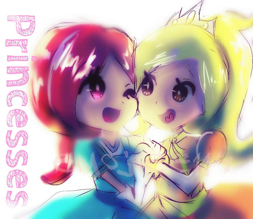 Two Princesses~ (by Emojiee) by JH-Production on DeviantArt