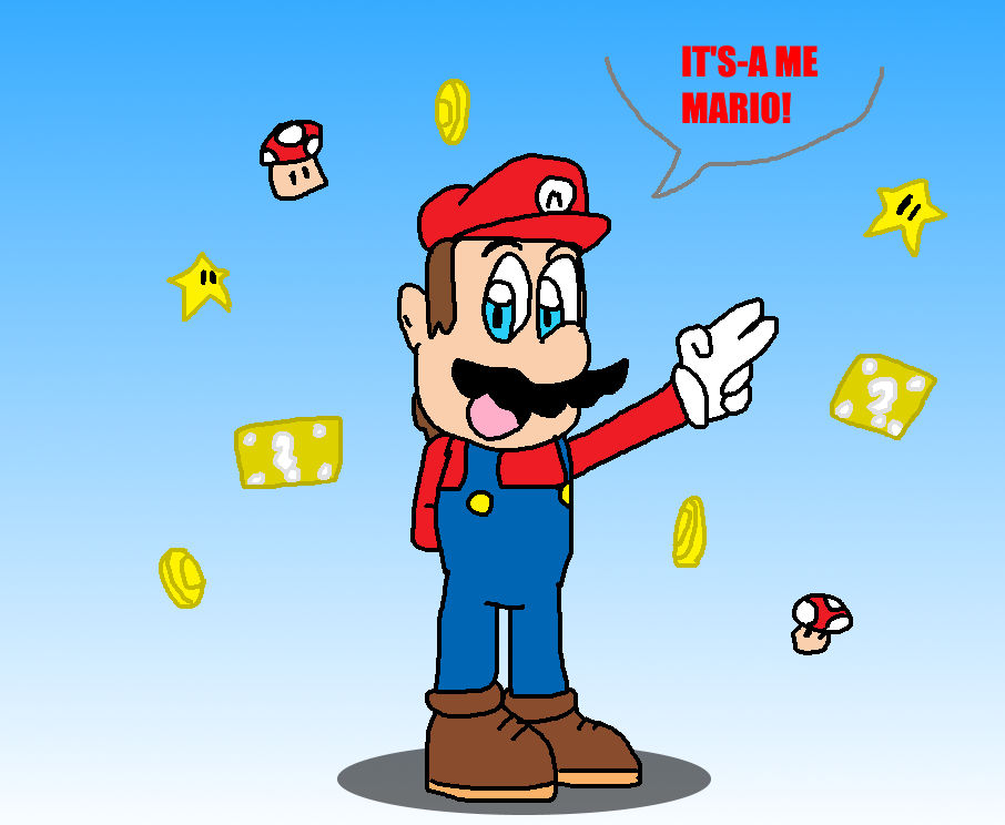 It's-a Me Mario! by JH-Production on DeviantArt