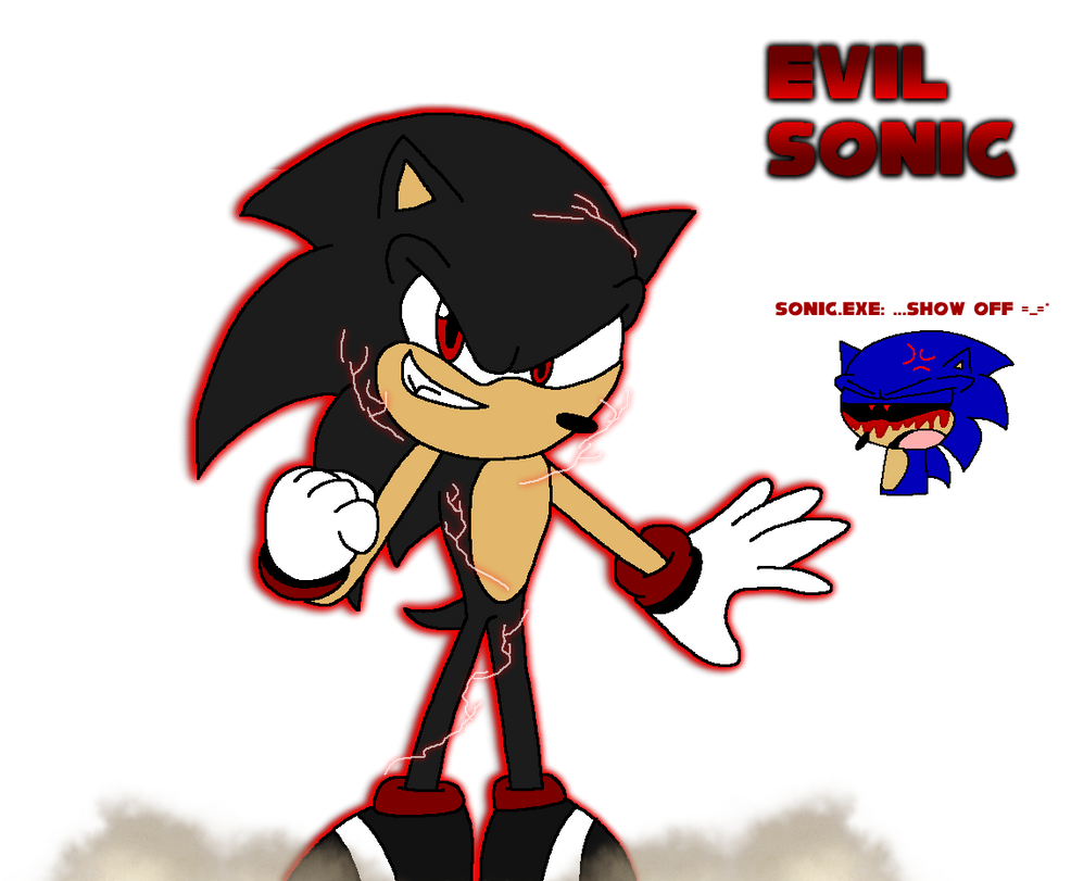What if: Evil Sonic by JH-Production on DeviantArt