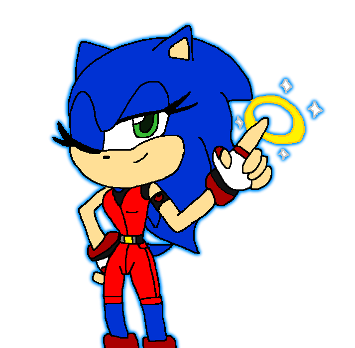 Sonya (aka Female Sonic) Render by JH-Production on DeviantArt
