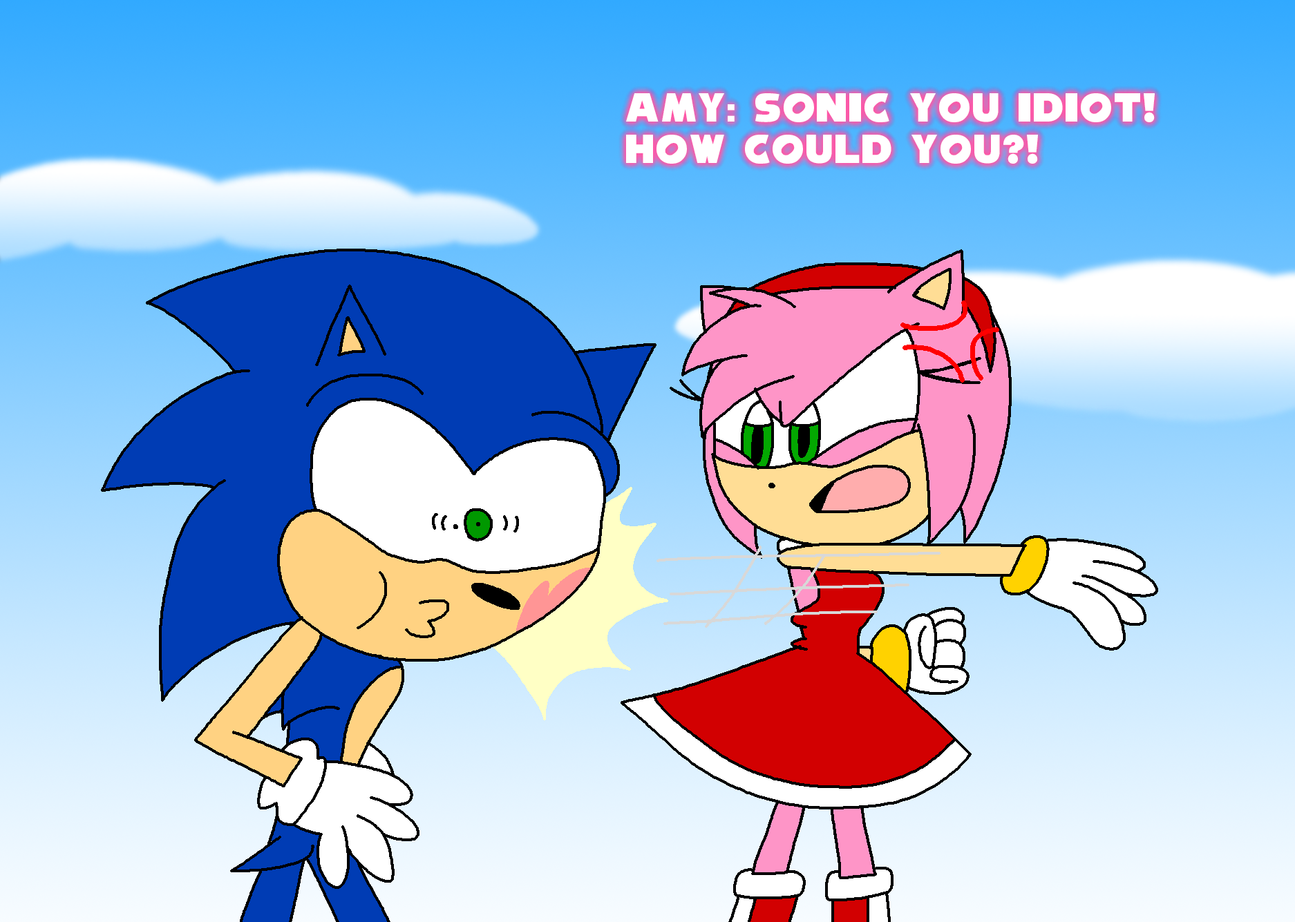 Sonic Movie Sonamy by LikePatyK2000 on DeviantArt