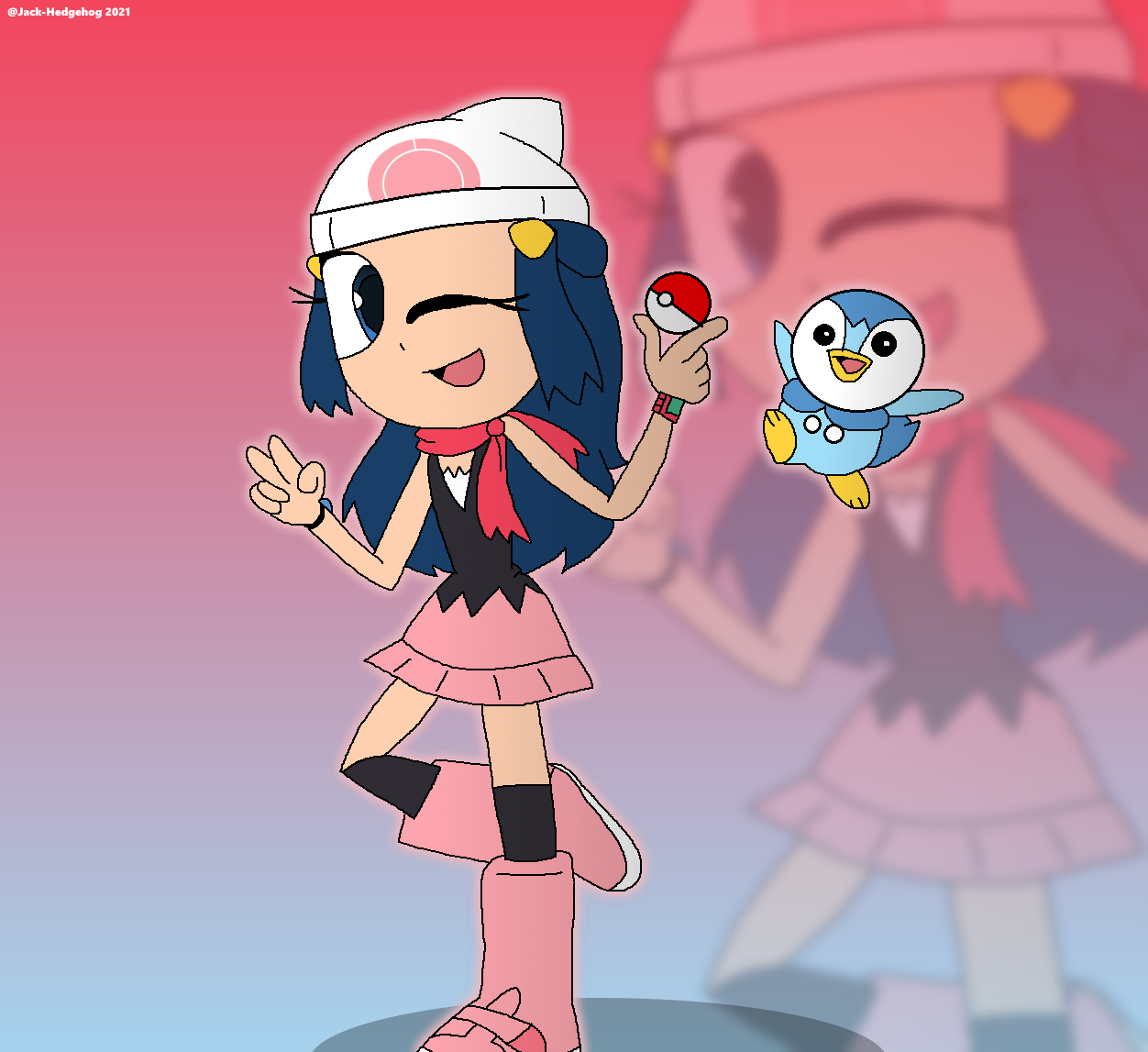 Dawn ''Hikari'' from Pokemon by JH-Production on DeviantArt