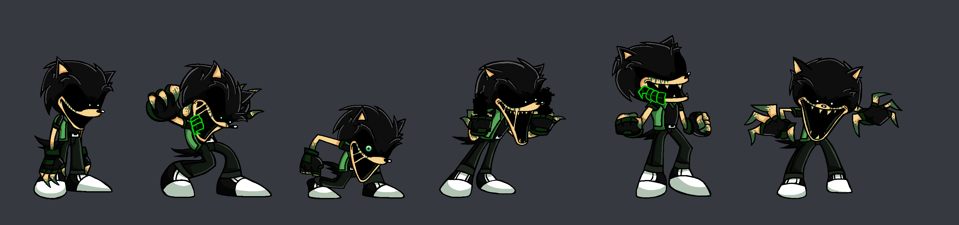 SONIC.EXE Phase 2 FNF Sprite by ChrissGaming on DeviantArt