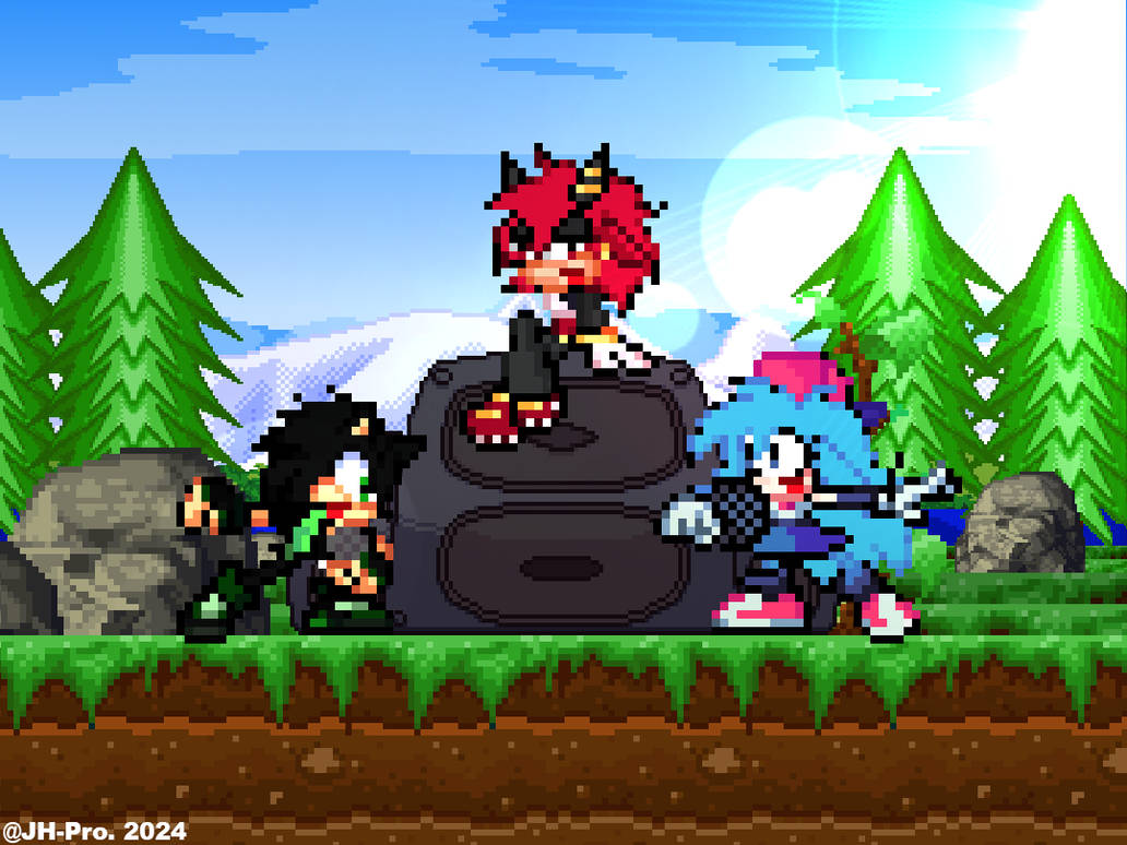 FNF vs Jack: Rapping in Destant Valley by JH-Production on DeviantArt