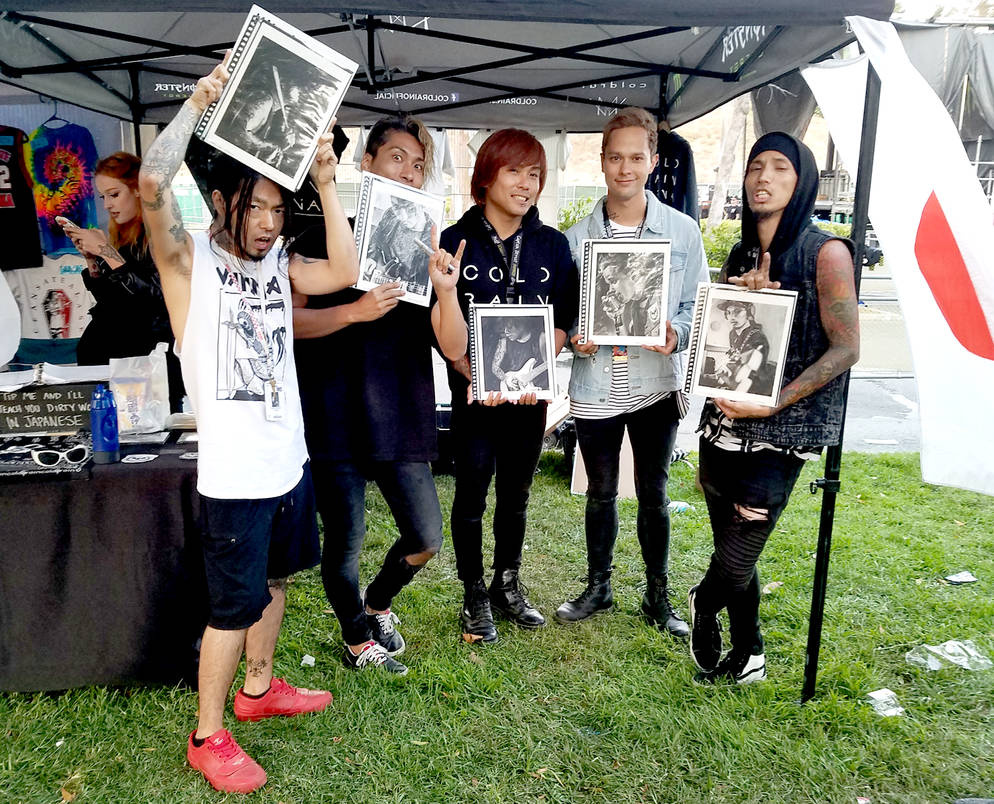 Coldrain And Their Drawings