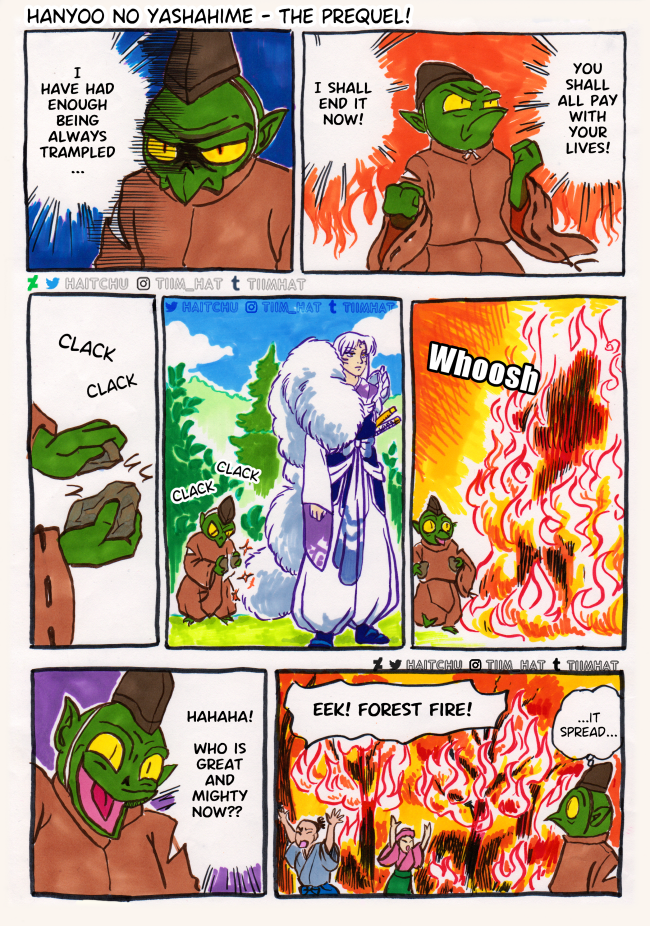 Hanyo no Yashahime FA story-part 1 by CaptainAceDodgers on DeviantArt