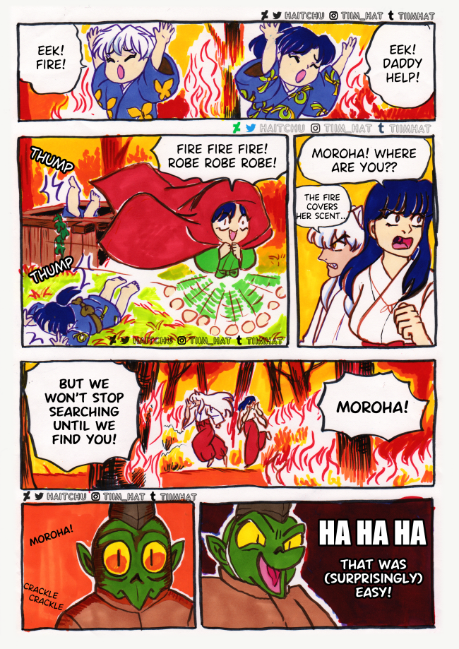 Hanyo no Yashahime FA story-part 1 by CaptainAceDodgers on DeviantArt