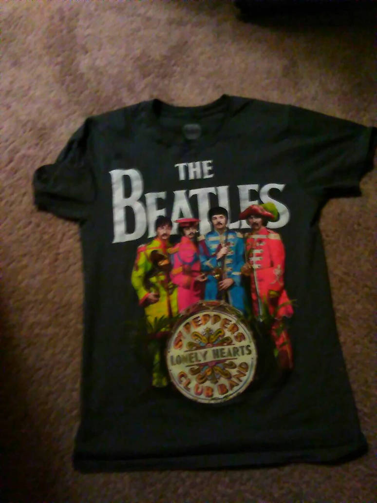 Beatletables my Beatles shirt by TLHFan on DeviantArt