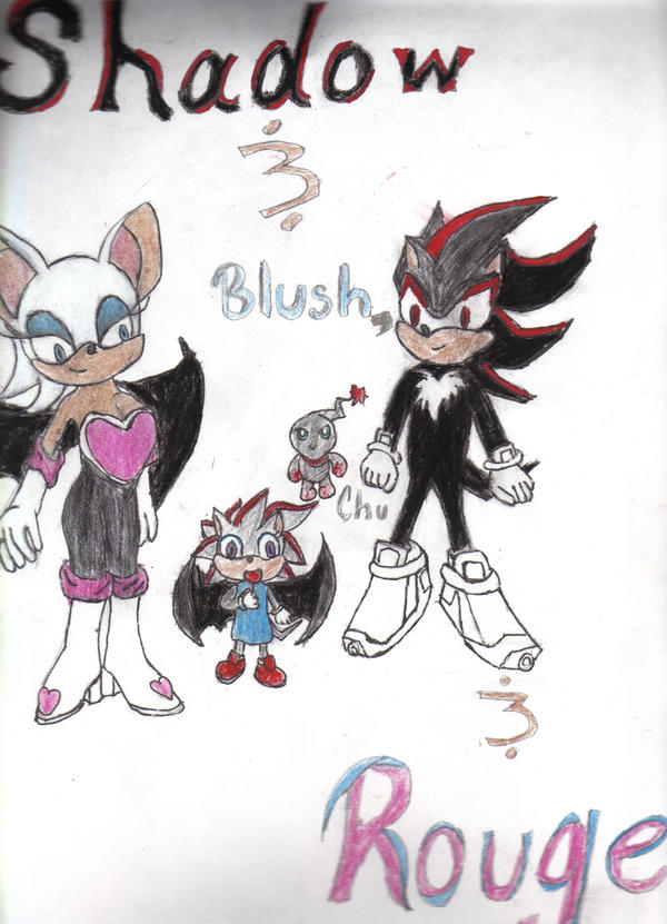 Shadow X Rohan Shadow x Rouge by nekoanima on DeviantArt