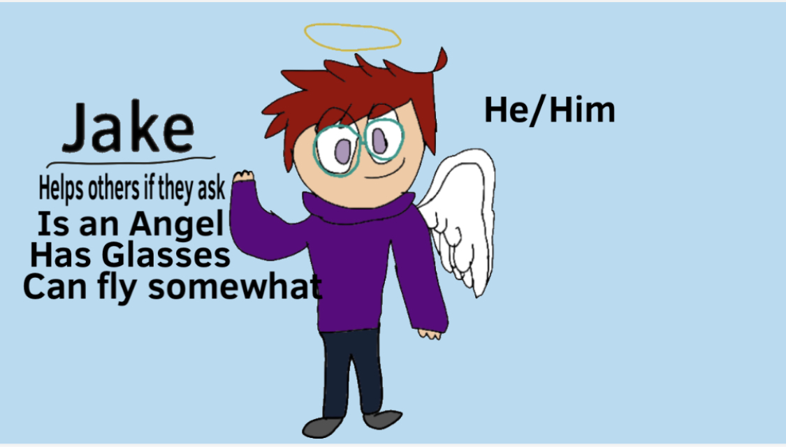 Jake Oc Jake The Angel Oc by Penguin8487 on DeviantArt