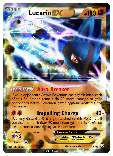 Lucario-EX, Pokémon