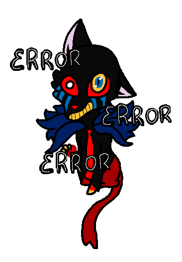 Error Sans Cat Kitty Error Sans by xXCreativeNekoXx on DeviantArt