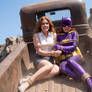 Batgirl and Lois - Chased and trapped