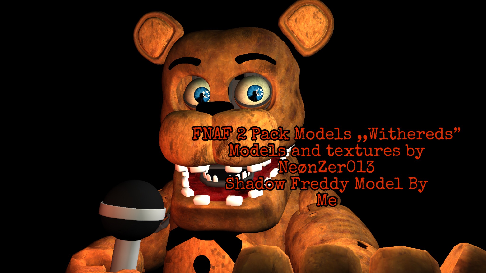 Anime FNaF Pack 2 - Blender 2.79 Download by FnaFcontinued on DeviantArt