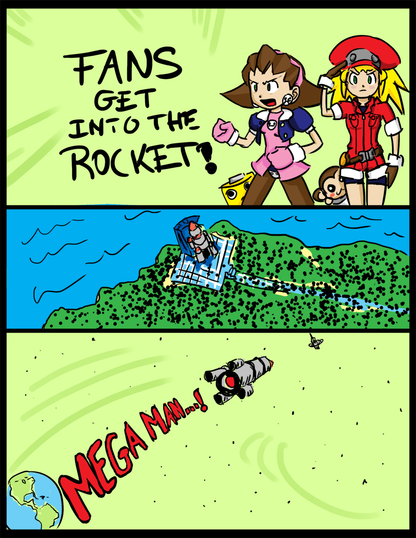 MM FANS GET INTO THE ROCKET