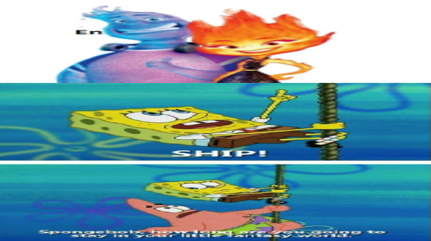 SpongeBob Ships Ember Lumen x Wade Ripple by Dominik384782 on DeviantArt