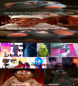 Ember and Friends Protect Remy From Chef Skinner by Dominik384782 on ...