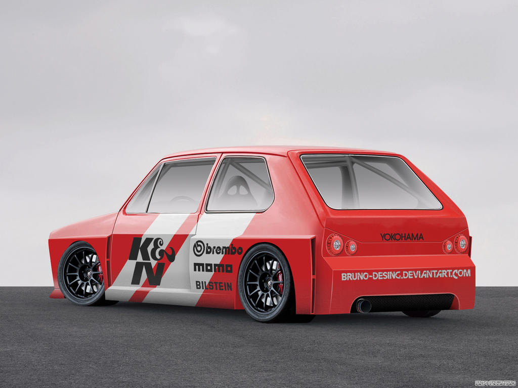 Vw Golf 1974 Race Prototype