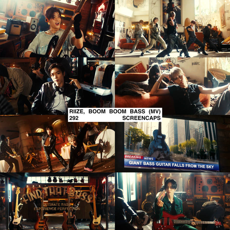 RIIZE, BOOM BOOM BASS MV (SCREENCAPS) by waatsoned on DeviantArt