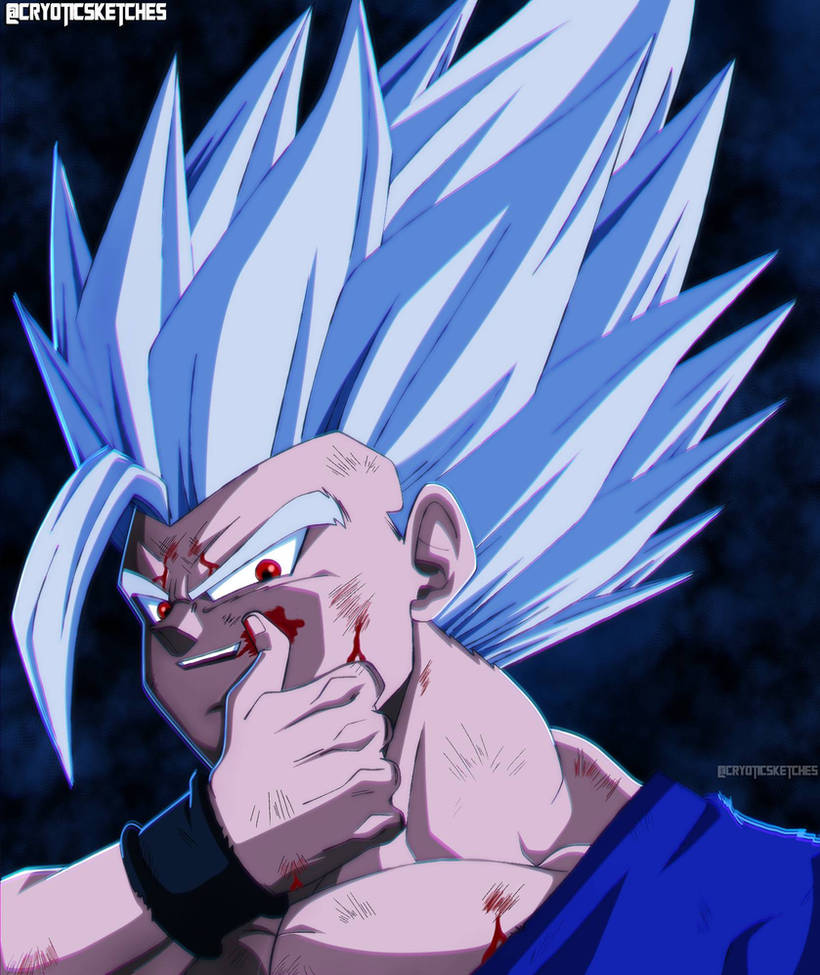 Beast Gojan Rage Beast Gohan by sketchyeddie123 on DeviantArt