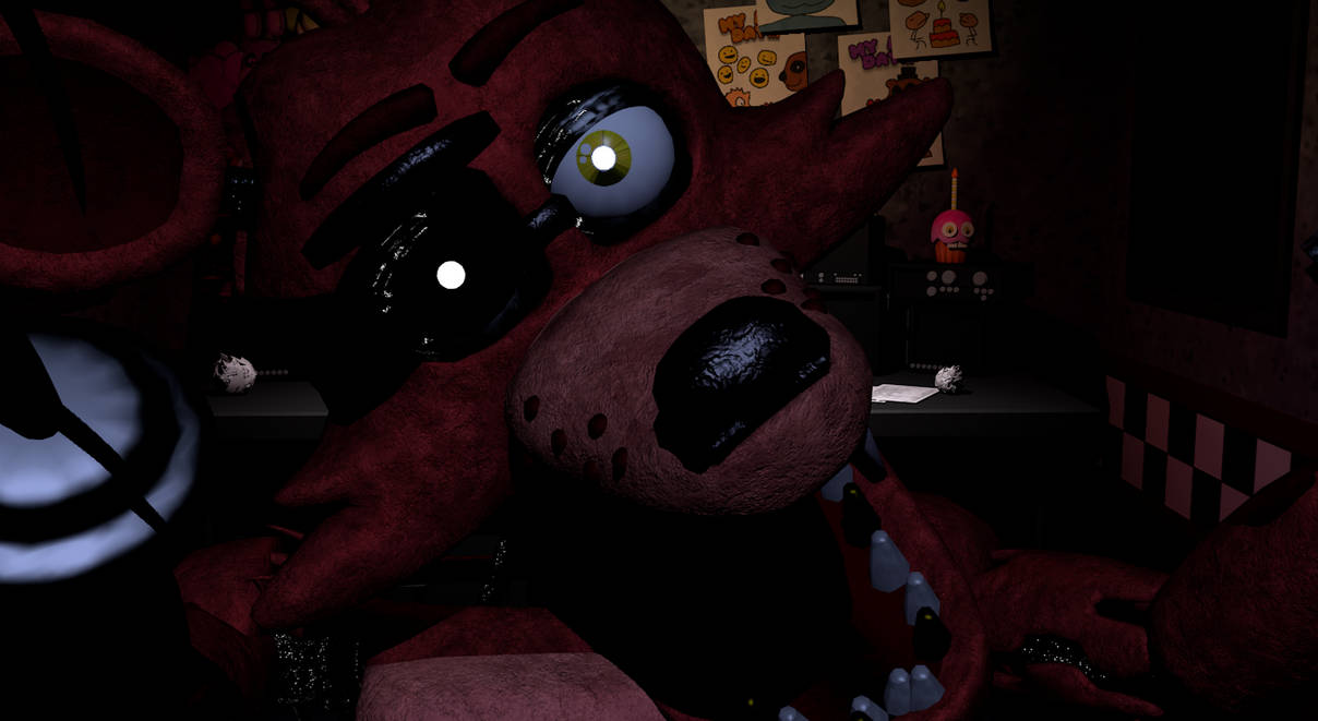 C4D) Foxy Freddy and Golden Freddy Jumpscare Recreations : r