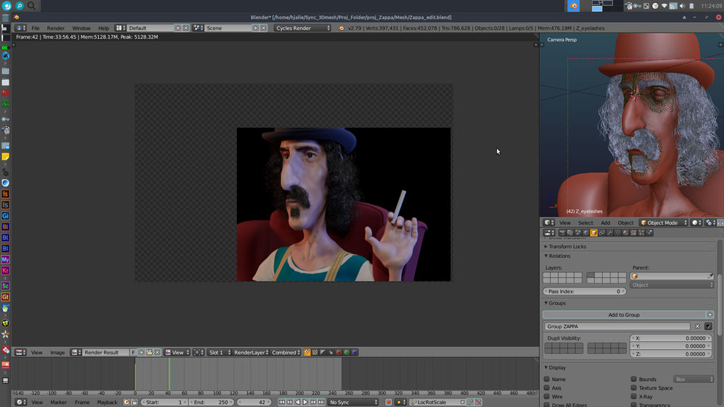 Working on: Frank Zappa