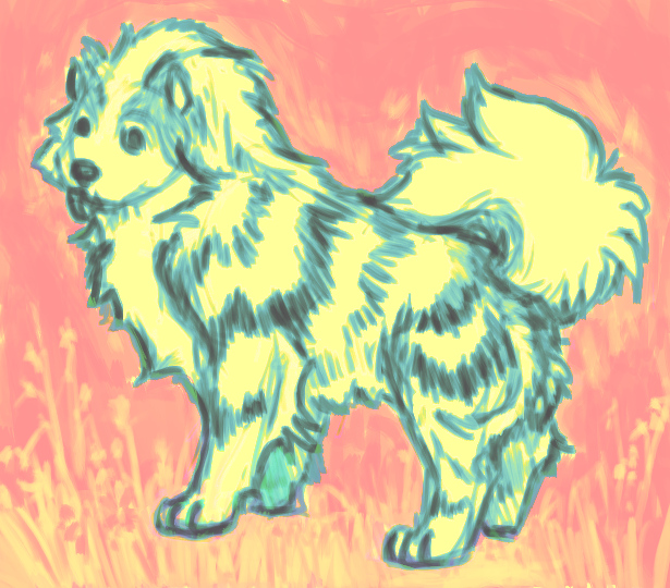 Arcanine fluff