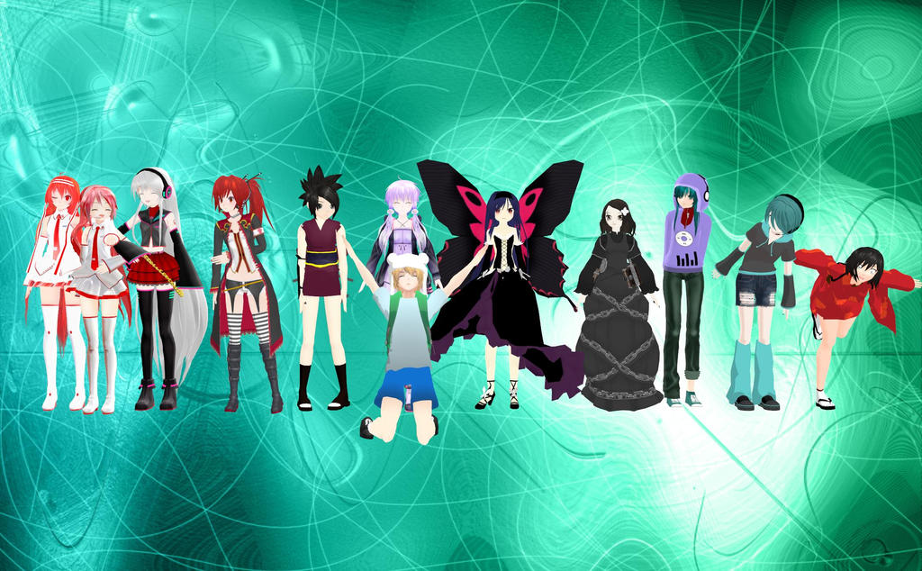 all of my mmd Models by animeloverinjenny on DeviantArt