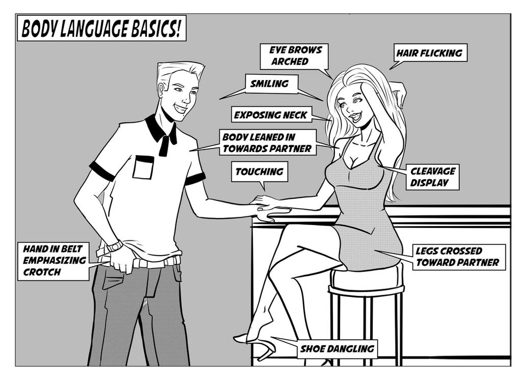 Body Language Drawing. F Body Language by NeoceneStudioArt on DeviantArt