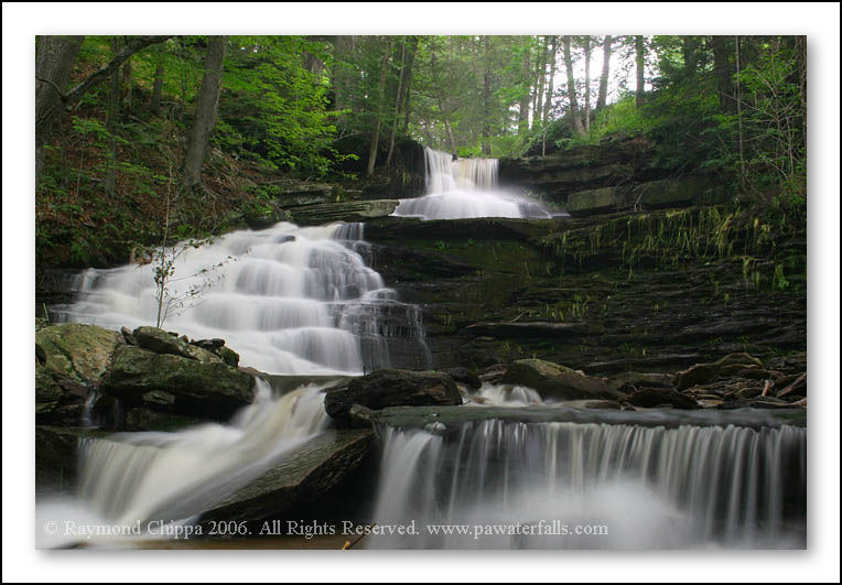 Leonard Creek falls