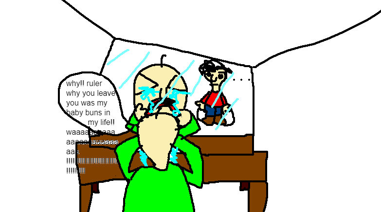 Baldi Ruler Broke Very Sad!!! by KINTAROGLODENLUCKBOY on DeviantArt