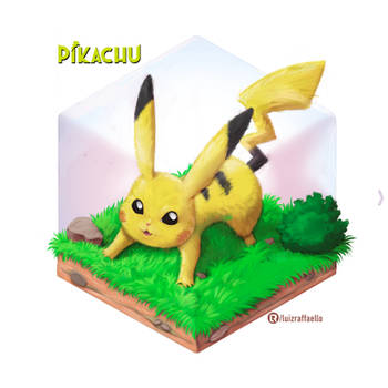 Pikachu 1/4