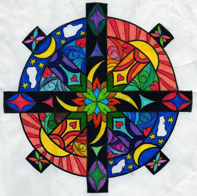Mozaic Color Colored mozaic by rakda on DeviantArt