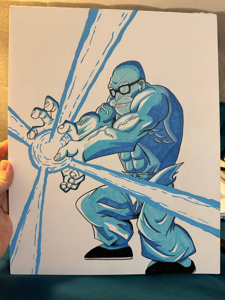 Master Roshi Graffiti Master Roshi by trashpandaart85 on DeviantArt