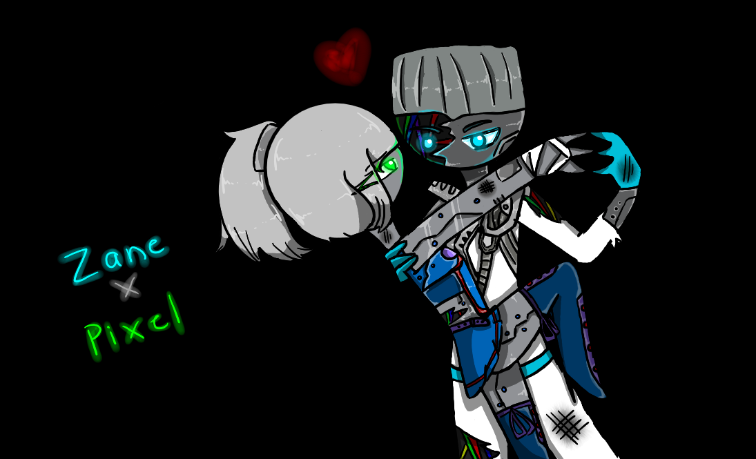 Ninjago Zane And Pixel