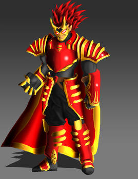 Crimson Dragon Armour