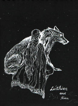 Luthien and Huan.