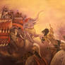 Battle of the Hydaspes. Alexander the Great.