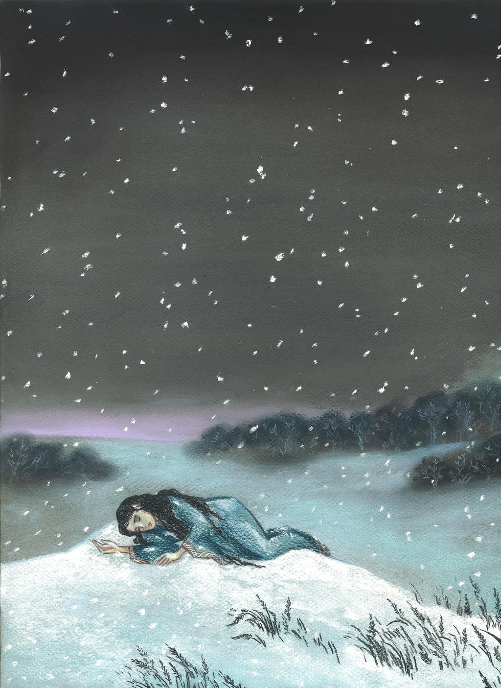 Cerin Amroth (Arwen's death) by MarysMirages on DeviantArt