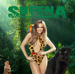 Jennifer Lopez as Sheena, Queen of the Jungle