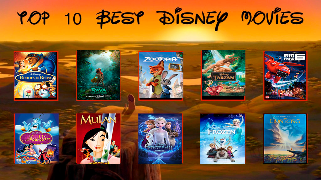 My Top 10 Best Disney Movies by Macoraprime on DeviantArt