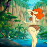 Jungle Daphne Pin up-1