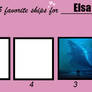 My top ships for Elsa